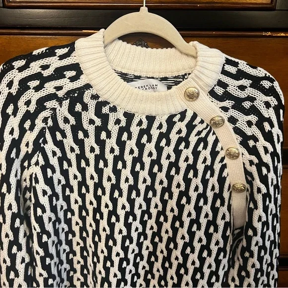 DEREK LAM 10 CROSBY SAWYER SWEATER EUC SIZE XS - Picture 2 of 11